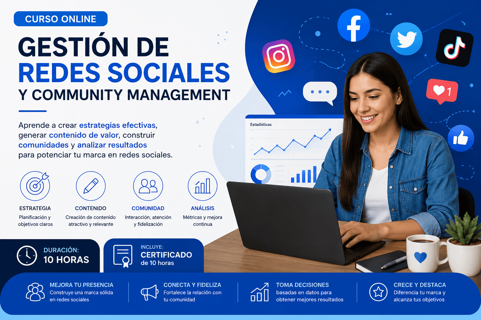 Gestión de Redes Sociales y Community Management