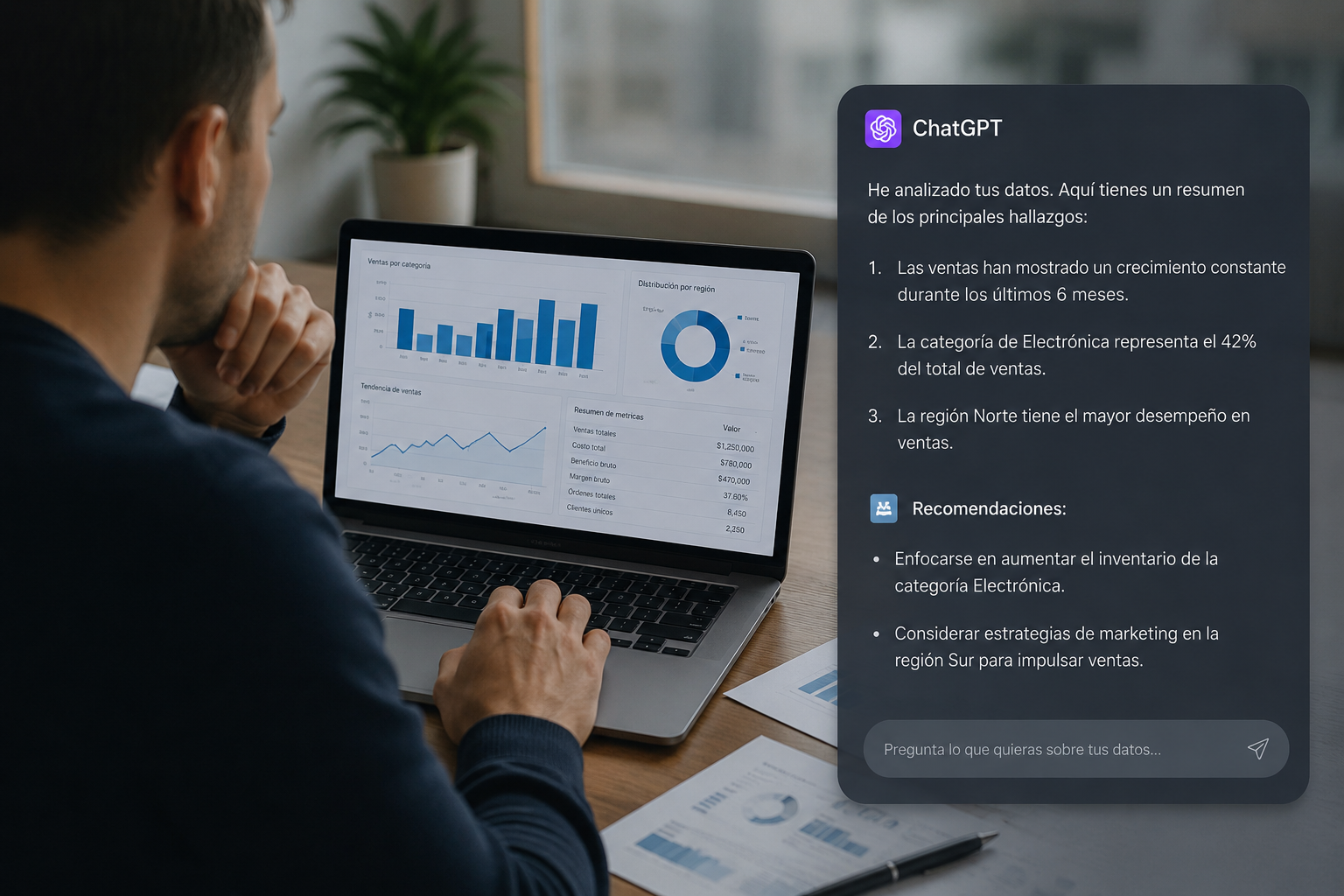 Análisis de datos con ChatGPT